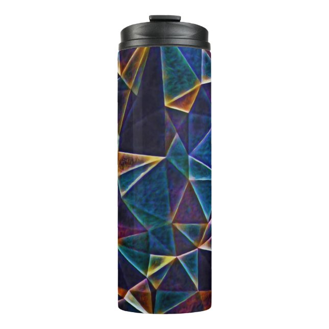 Broken Bubbles  Thermal Tumbler (Front)
