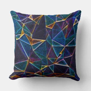 Broken Bubbles Throw Pillow