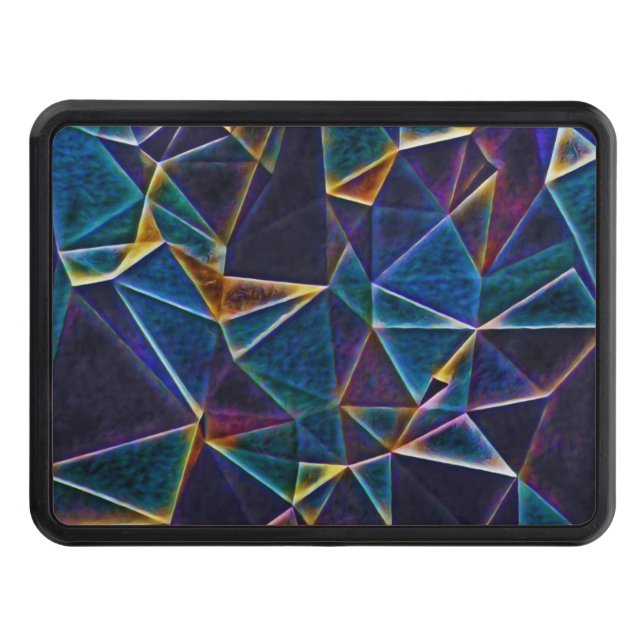 Broken Bubbles  Trailer Hitch Cover (Front)