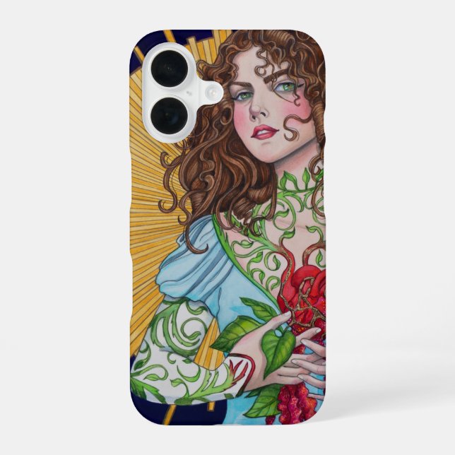 Broken but Beautiful iPhone 16 Case (Back)