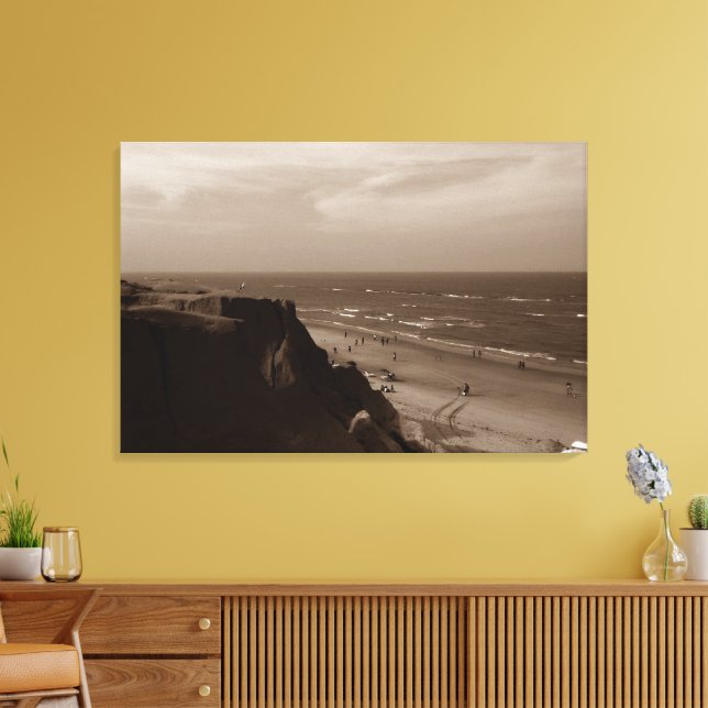 Broken Canoe - Fail1 Canvas Print (Insitu(LivingRoom))