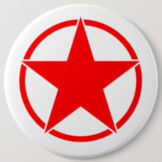 Broken Circle Star 3 6 Inch Round Button
