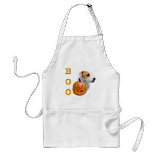 Broken coat Parson Russell Terrier Halloween BOO Standard Apron