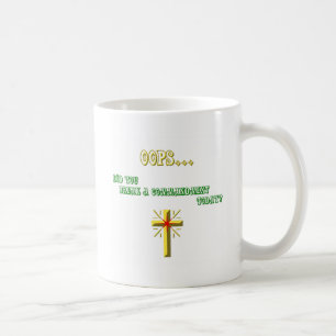 Broken Commandment Christian Coffee Mug