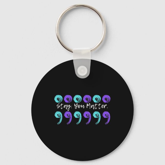 Broken Crayons Still Colour  Keychain (Front)