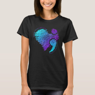 Broken Crayons Still Colour Suicide Prevention Awa T-Shirt