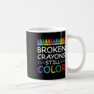 Broken Crayons Still Colour Suicide Prevention Coffee Mug