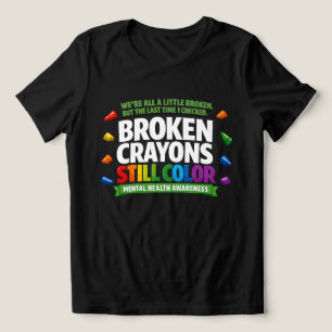 Broken Crayons Tri-Blend Shirt