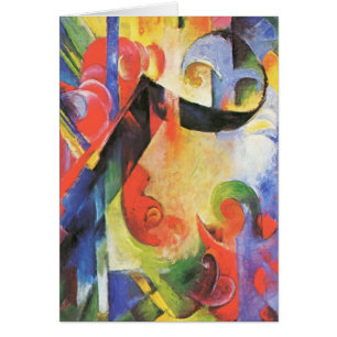 Broken Forms by Franz Marc, Vintage Abstract Art