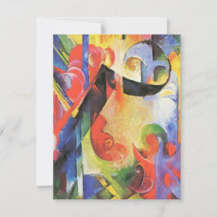 Broken Forms by Franz Marc, Vintage Abstract Art
