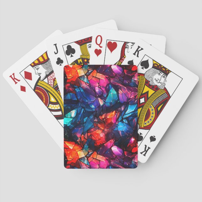 Broken Gems Playing Cards (Back)