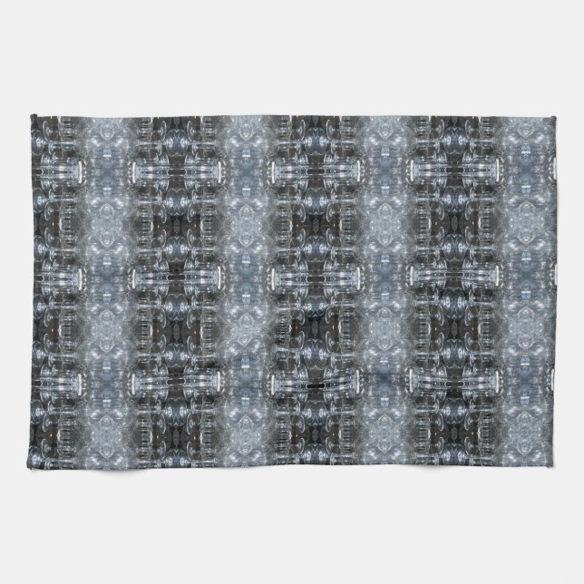 Broken Glass Kitchen Towel (Horizontal)