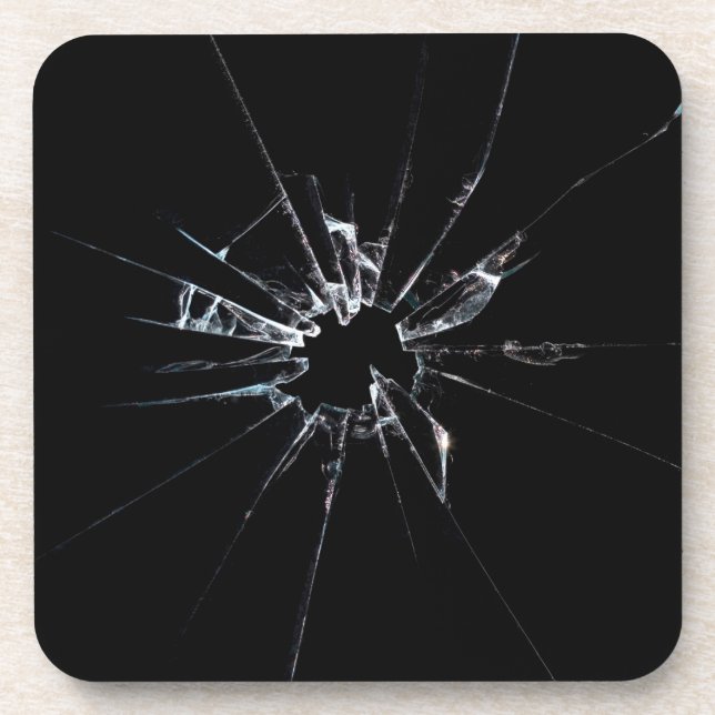 Broken Glass No 1 Coaster (Front)