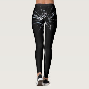 Broken Glass No 1 Leggings
