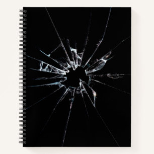 Broken Glass No 1 Notebook