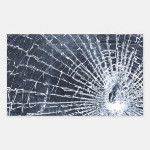 Broken Glass Sticker