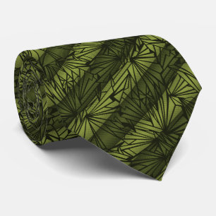 Broken Glass Stripe Vintage Two-sided Tie