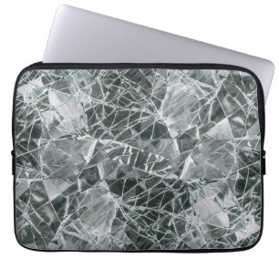 Broken Glass Surface (Style 5) Oil Painting Laptop Sleeve