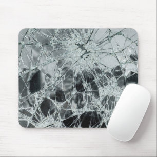Broken Glass Surface (Style 6) Oil Painting Mouse Pad