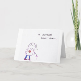 Broken Heart card