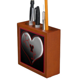 Broken Heart Desk Organizer
