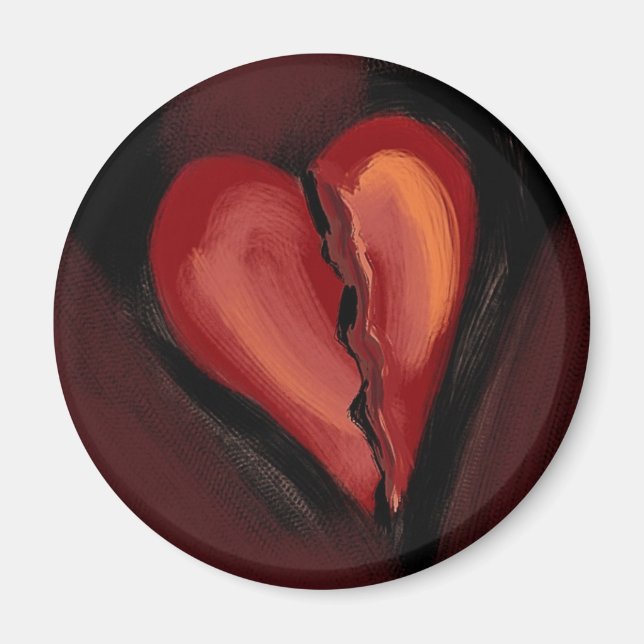 Broken Heart Magnet (Front)