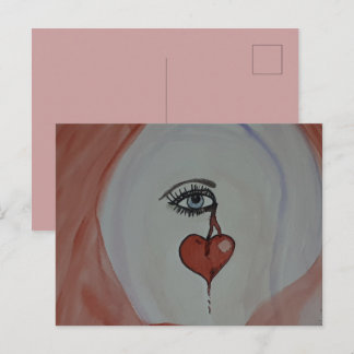 Broken Heart Postcard