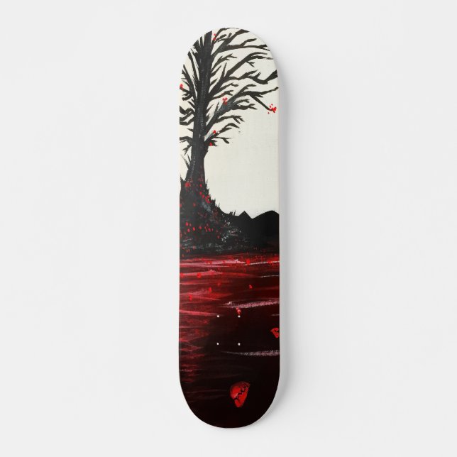 Broken Heart Skateboard (Front)