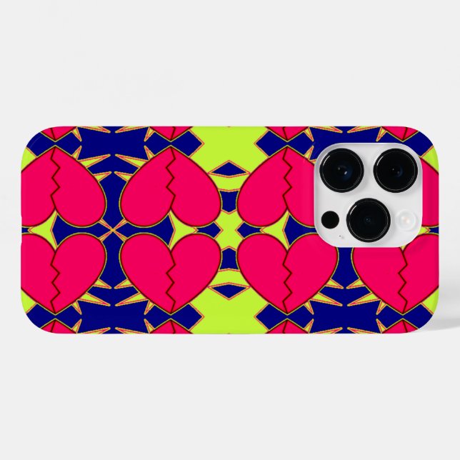 Broken Hearts Case-Mate iPhone Case (Back (Horizontal))