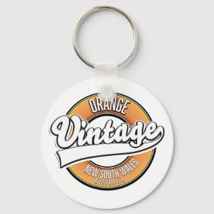 Broken Hill australia vintage style logo. Keychain