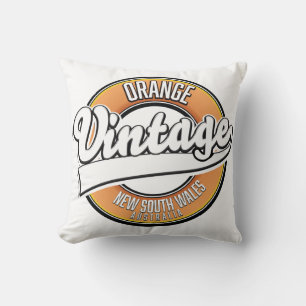 Broken Hill australia vintage style logo. Keychain Throw Pillow