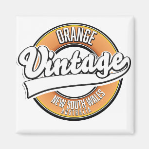 Broken Hill australia vintage style logo. Magnet