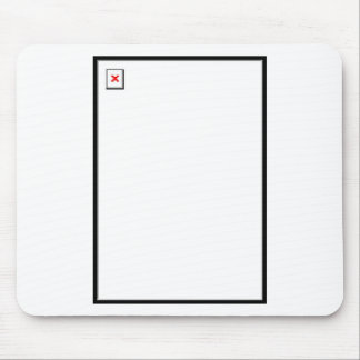 Broken Image Mouse Pad