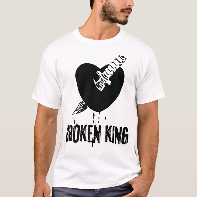 Broken King  T-Shirt (Front)