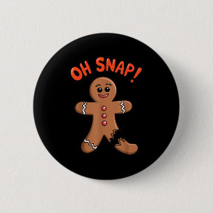 Broken Leg Art For Men Women Kids Broke Foot Broke 2 Inch Round Button