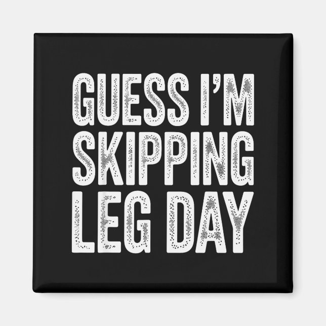 Broken Leg Art For Men Women Kids Broke Foot Broke Magnet (Front)