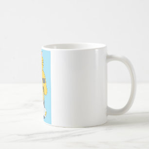 Broken Leg Cat with Leg in Plaster Coffee Mug