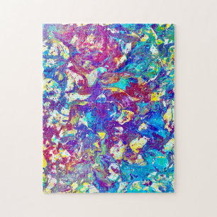 Broken Mood Ring Series No. 1 – Fractured Spectrum Jigsaw Puzzle