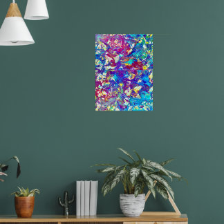 Broken Mood Ring Series No. 1 - Fractured Spectrum Poster