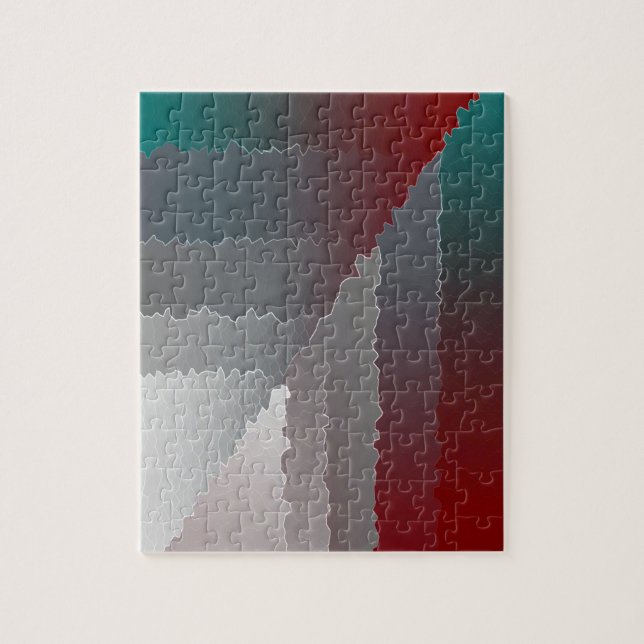 Broken mosaic jigsaw puzzle (Vertical)