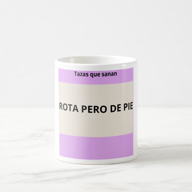 Broken Mug But Standing - Mugs that Heal Phrases  (Center)
