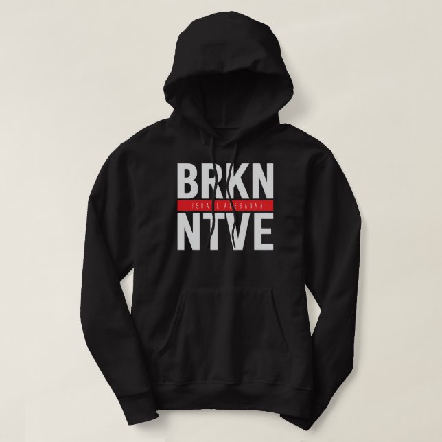 Broken Native   Israel Adesanya The Last Stylebend Hoodie (Design Front)