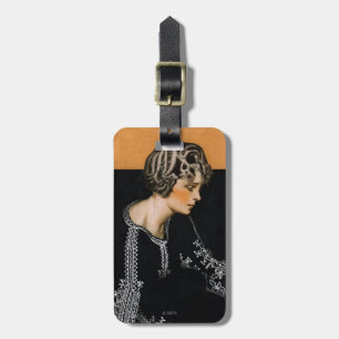 Broken Pearl Necklace Luggage Tag