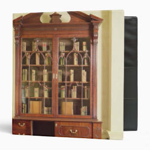 Broken pedimented bureau bookcase binder