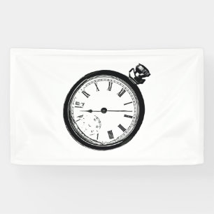Broken Pocket Watch Banner