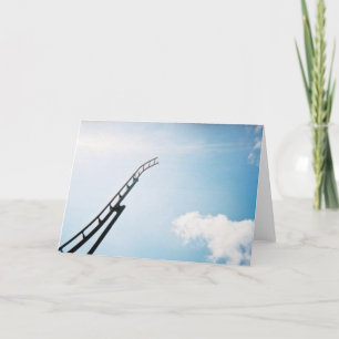 Broken Rollercoaster Card