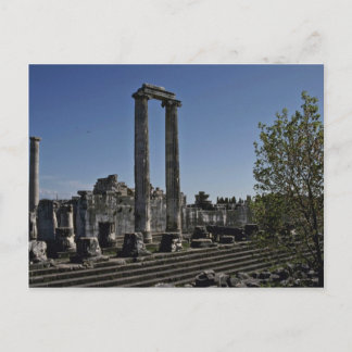 Broken Ruins Of Greek Style Postcard
