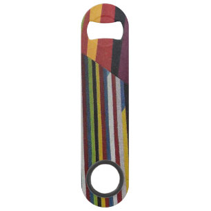broken stripes and wood bar key