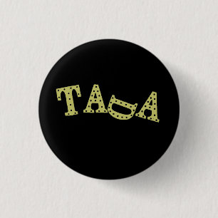 Broken Tada 1 Inch Round Button