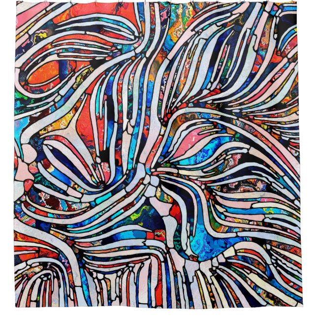 Broken Textures. Unity of Stained Glass series. Ab (Front)